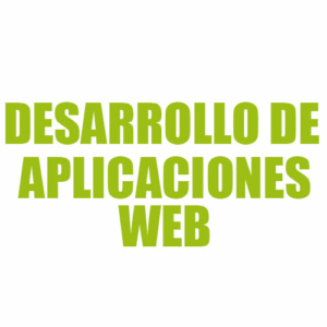 Desarrollo de aplicaciones web